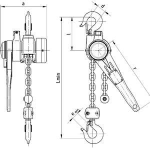 řehtačkový zvedák z310