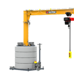 Mobilní sloupový otočný jeřáb