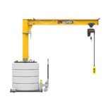 Mobilní sloupový otočný jeřáb