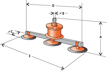 Vakuový samopřísavný manipulátor VMS 600 – 3